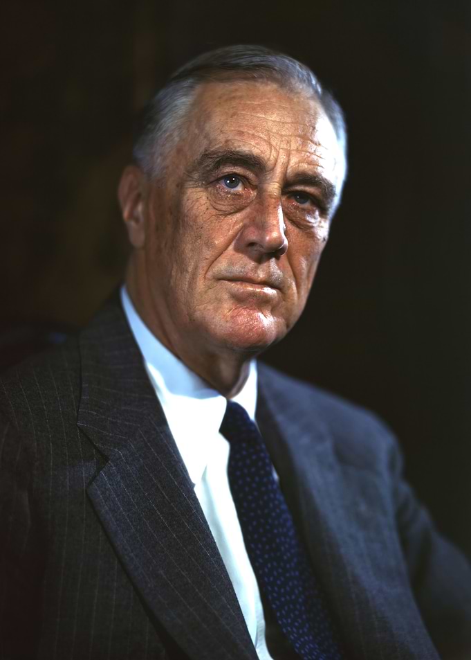 Portrait of Franklin Delano Roosevelt