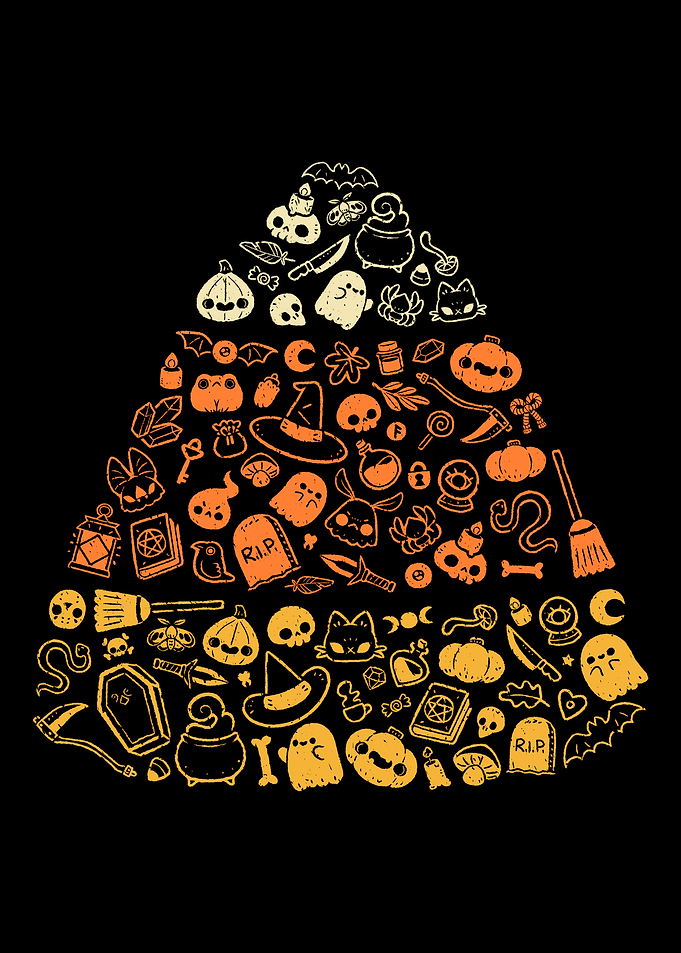 Cute Halloween Candy Corn