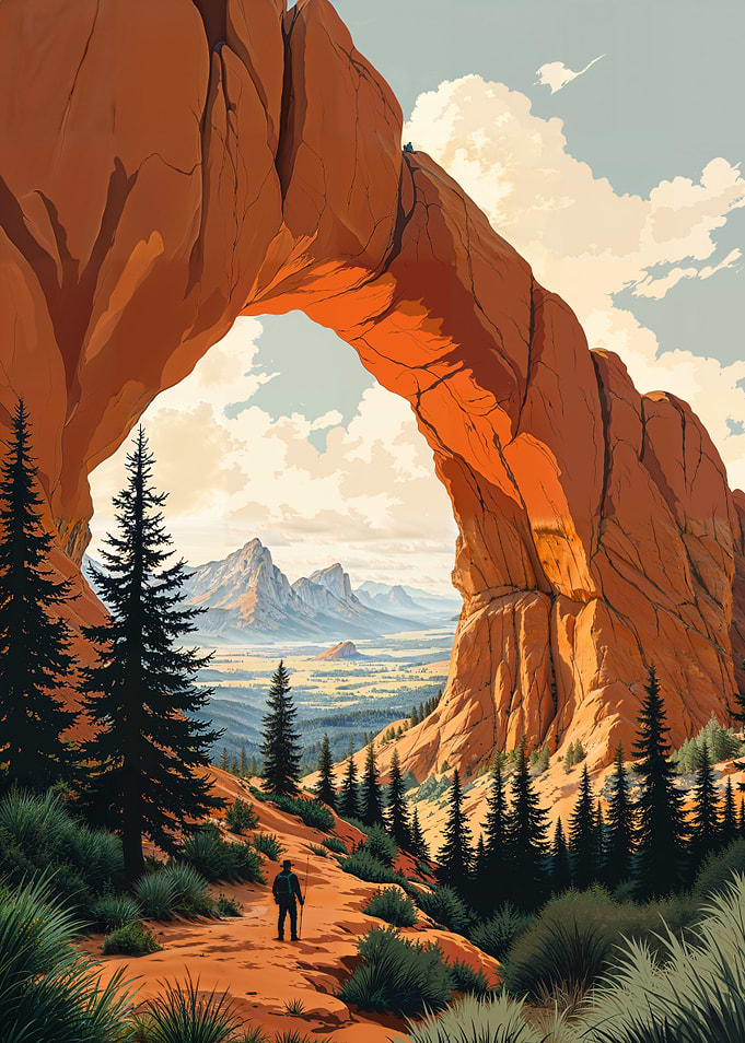 Natural Arch Landscape