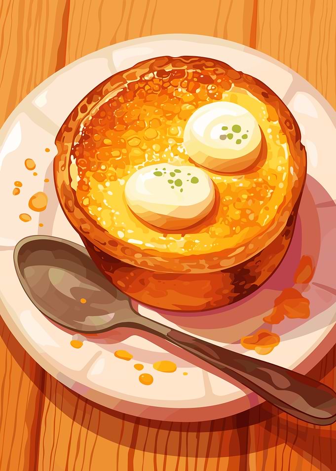 Pancake with Butter Digital Art