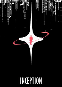 Inception Movie Poster Minimalist Art