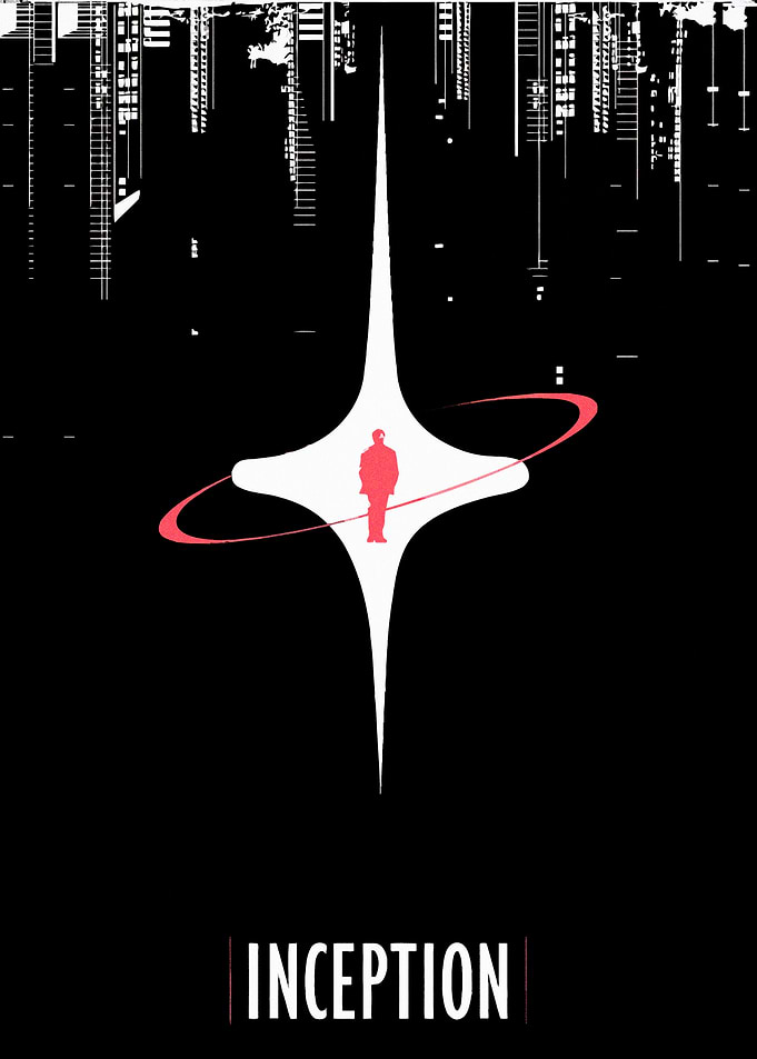 Inception Movie Poster Minimalist Art