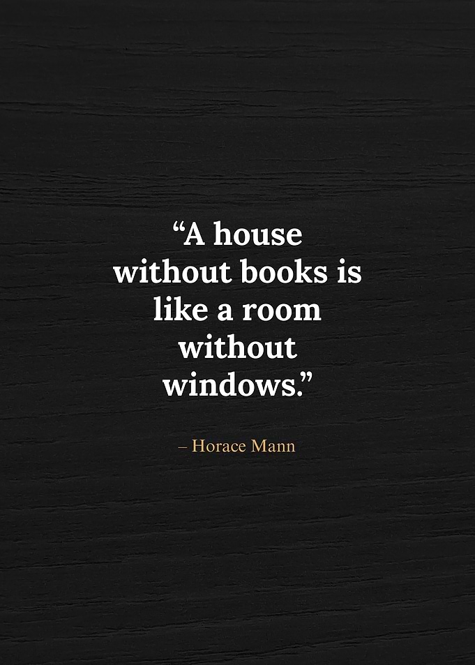 Horace Mann Readers Quote