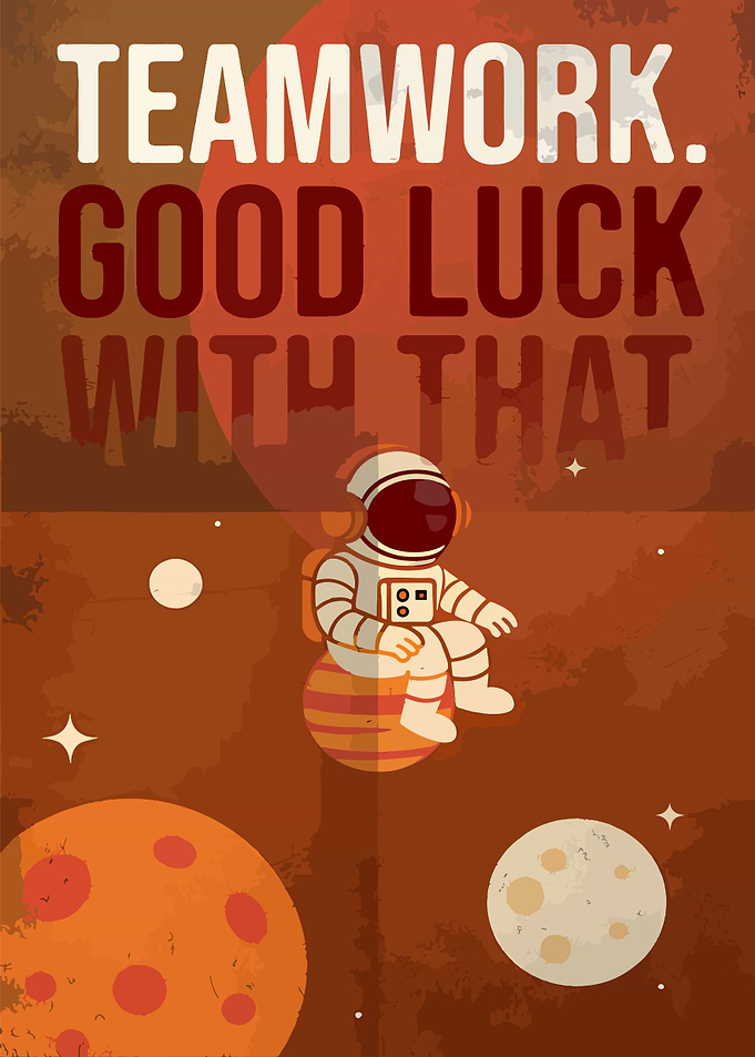 Good Luck With That Poster