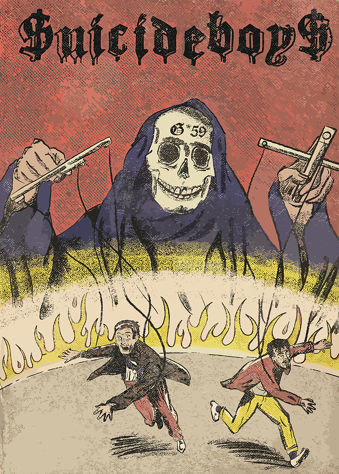 Suicideboys Grim Reaper Illustration