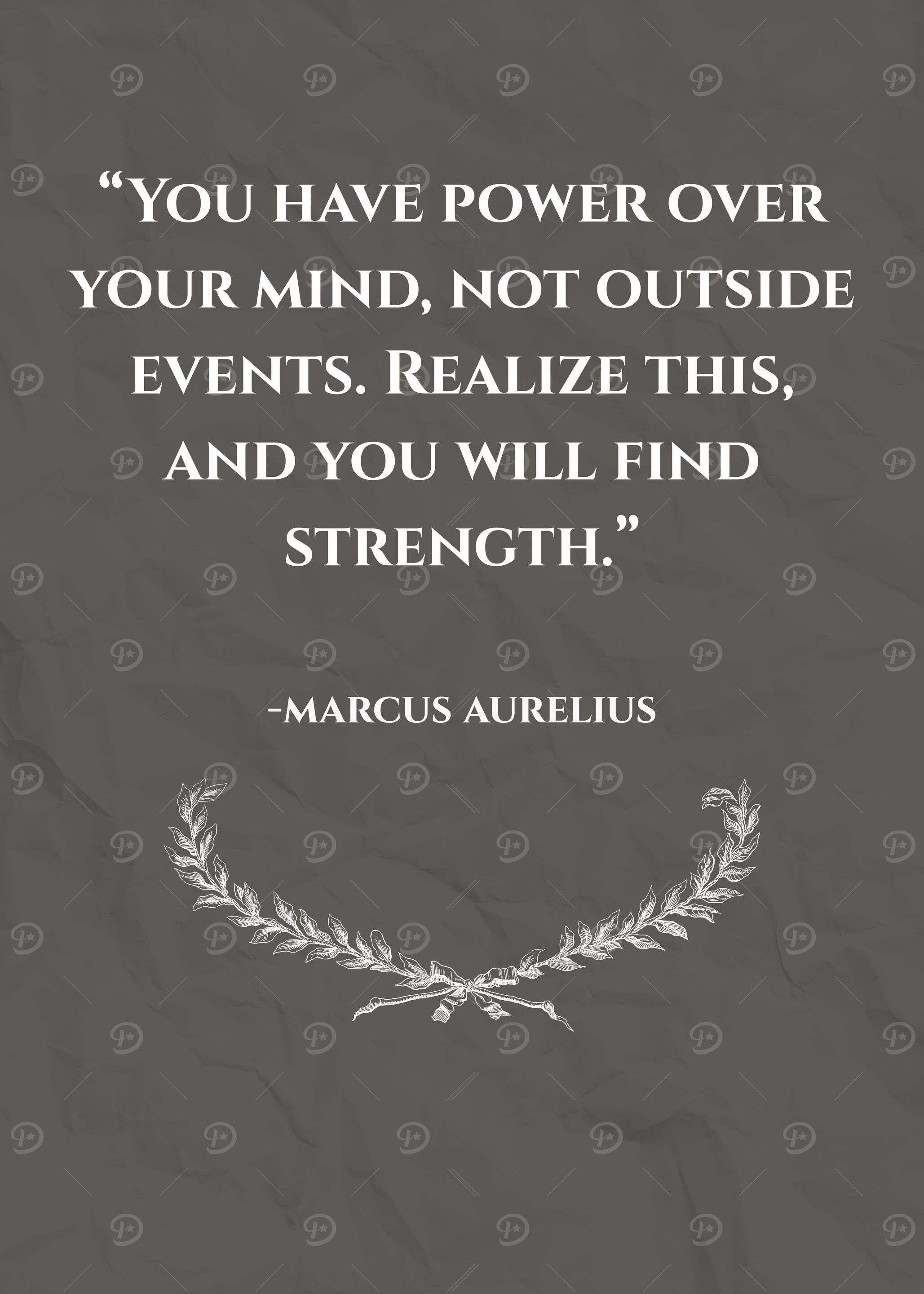 Marcus Aurelius Quote on Strength
