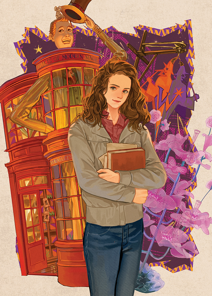 Hermione and Weasleys' Wizardry
