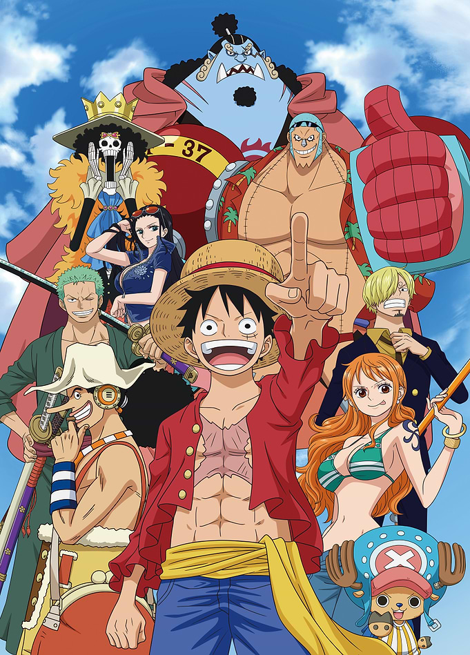 One Piece Crew Assembled Fish-man Island
