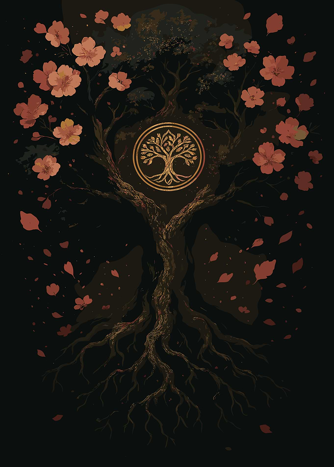 Tree of Life with Blossoms