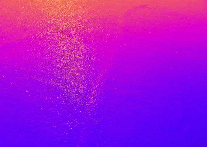 Abstract Pink, Orange, and Blue Gradient Light Texture Wall Art