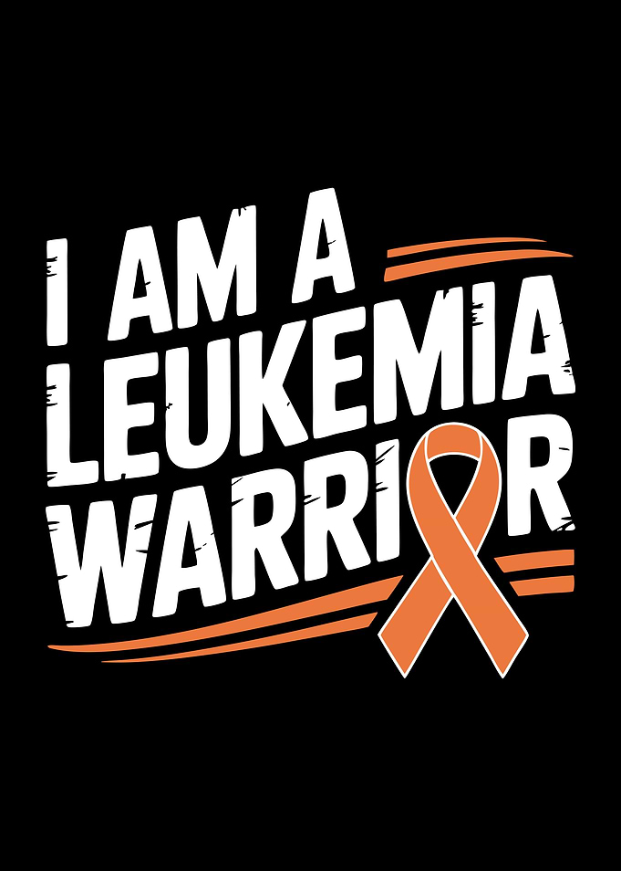 Leukemia Warrior Support Ribbon Design