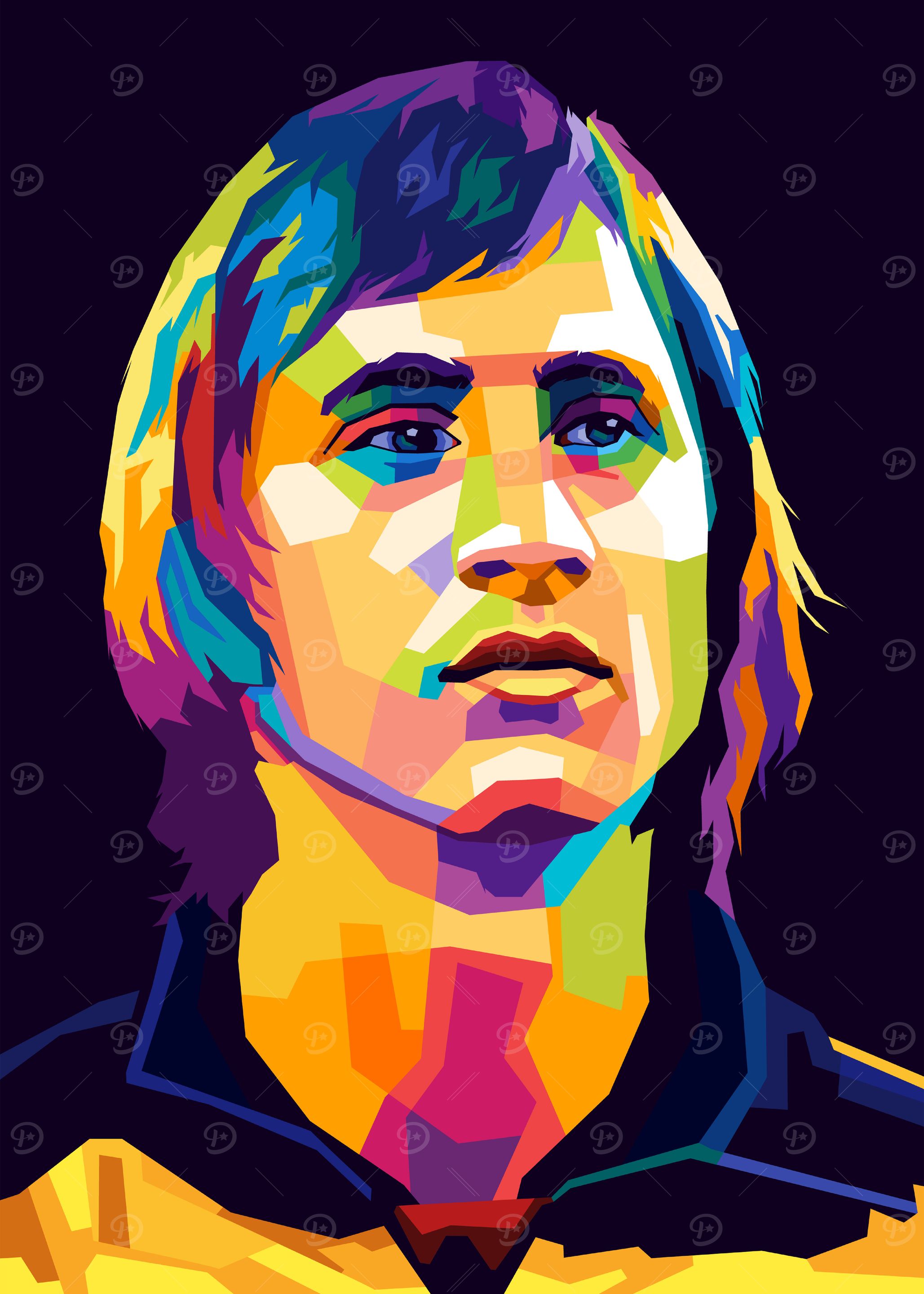 Johan Cruyff Pop Art