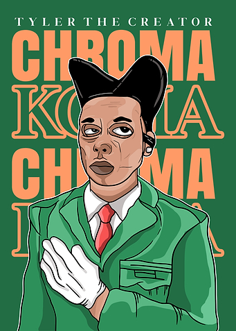 Tyler the Creator Chroma Kola Portrait