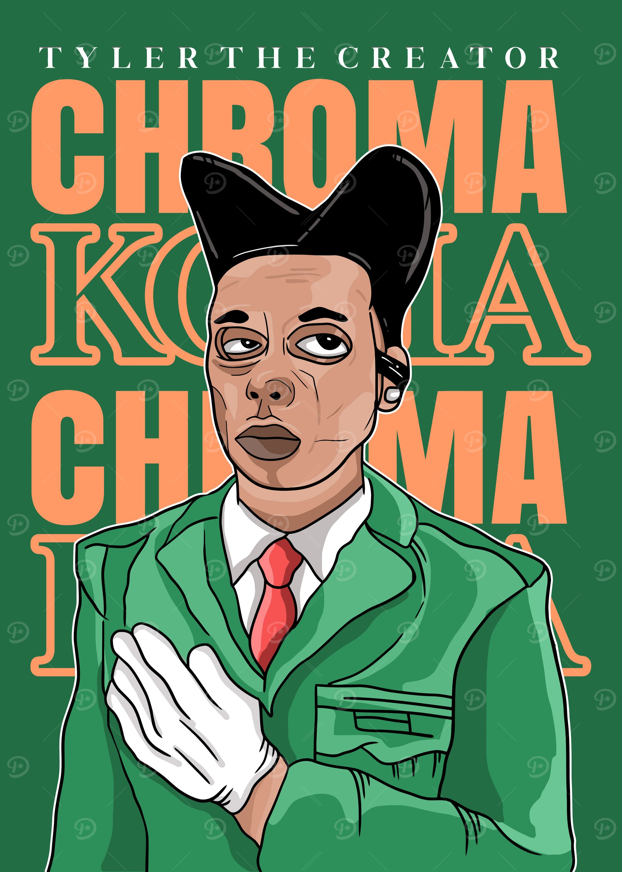 Tyler the Creator Chroma Kola Portrait