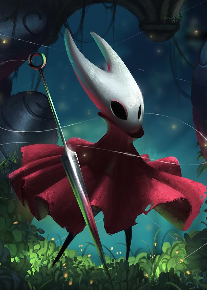 Hornet from Hollow Knight artwork