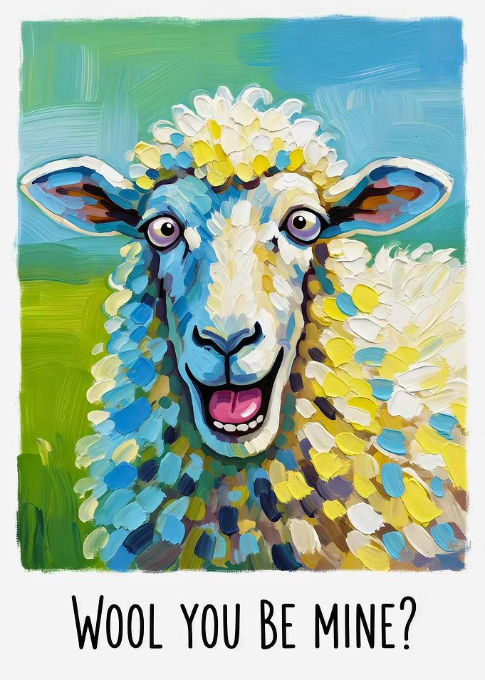 Wool You Be Mine? Sheep Painting