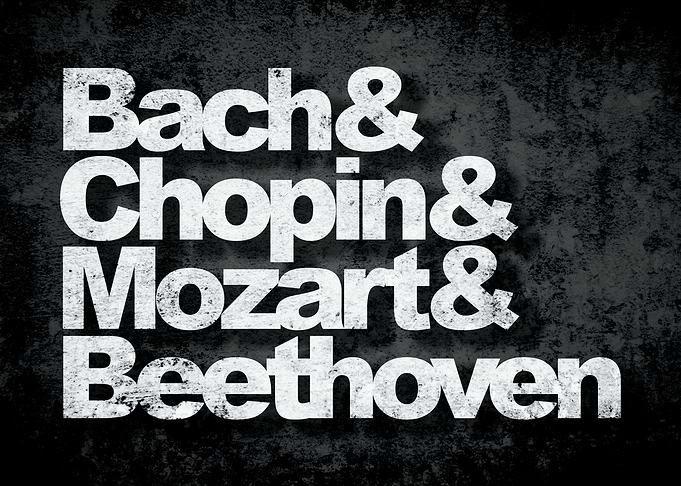 Classical Composers: Bach, Chopin, Mozart, Beethoven