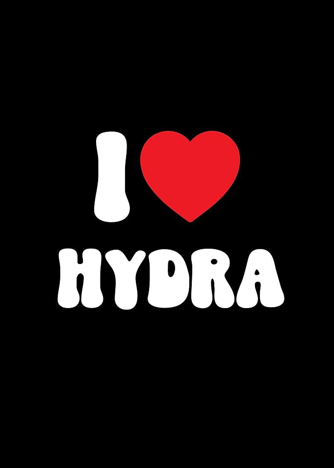 I Love Hydra Graphic