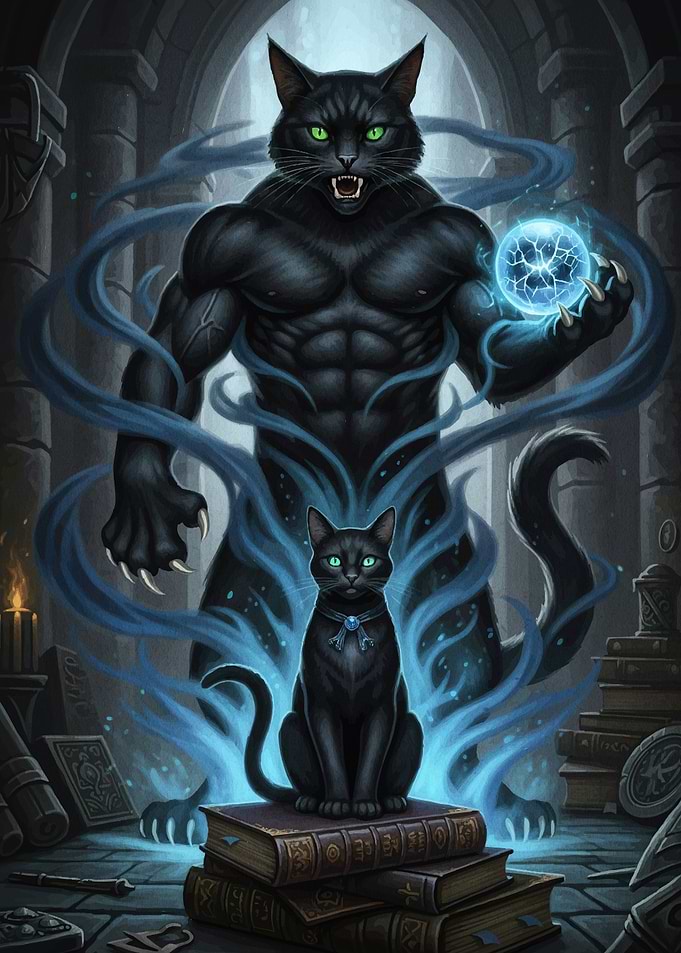 Magical Cat Transformation