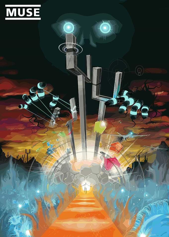 Muse Album Cover Art