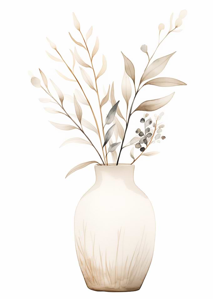 Floral Arrangement in Vase