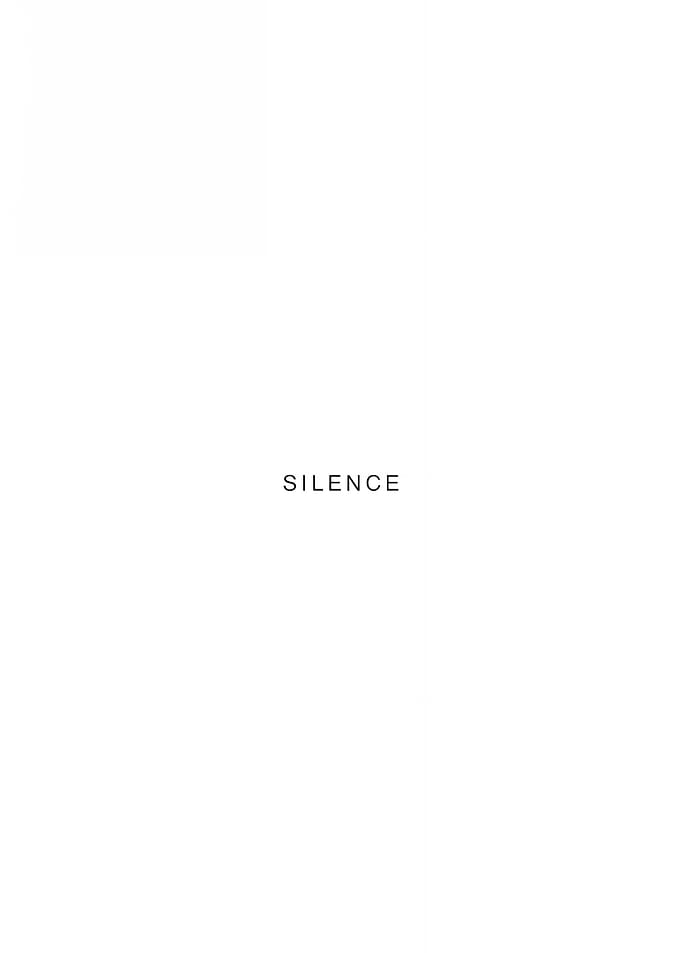 Echoes of Silence, Minimalist Typography Poster