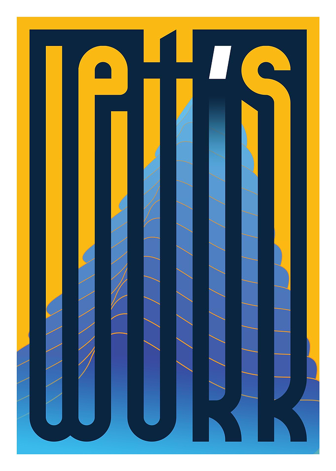 Let's Work Typographic Art