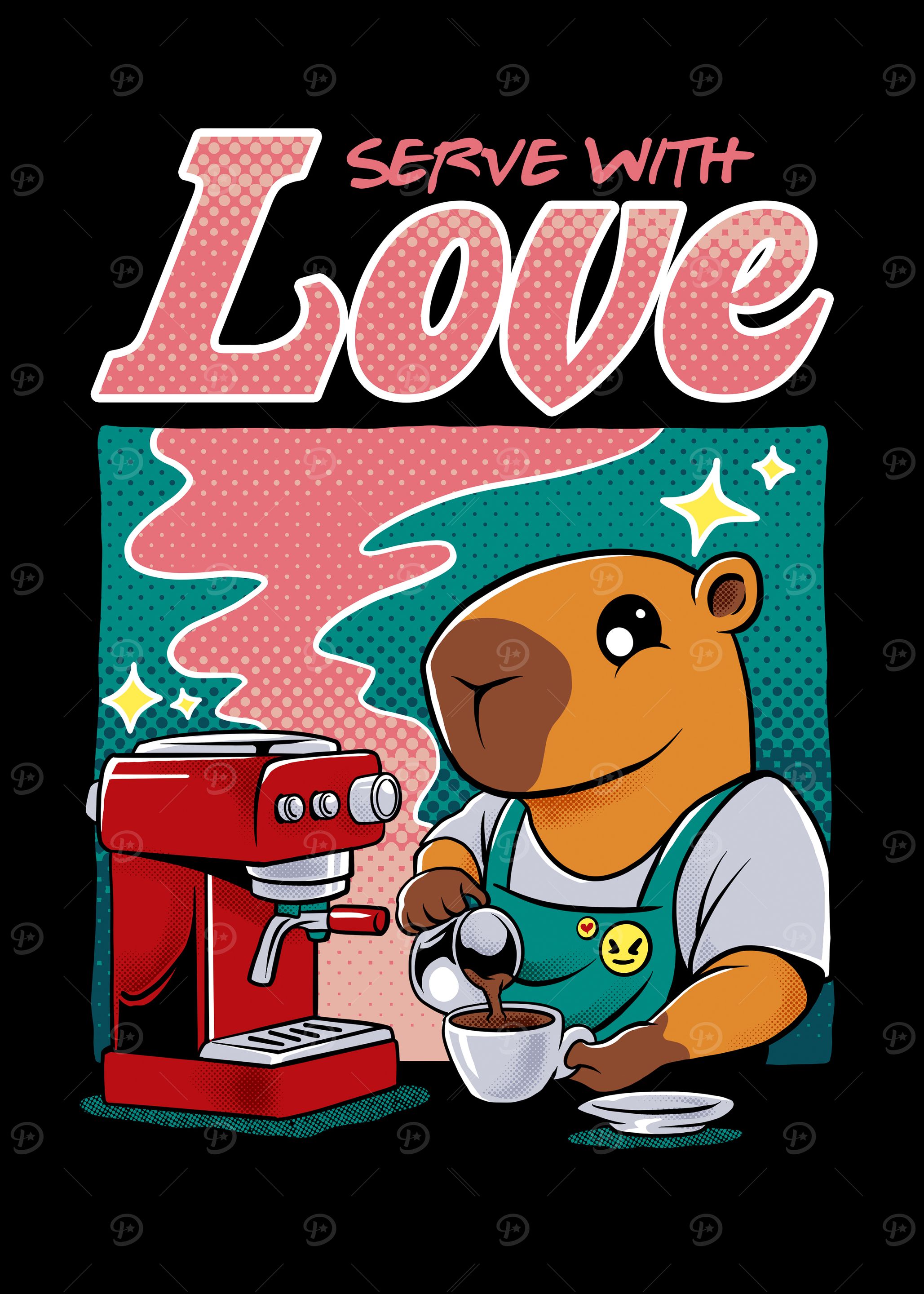 Capybara Barista: Serve with Love