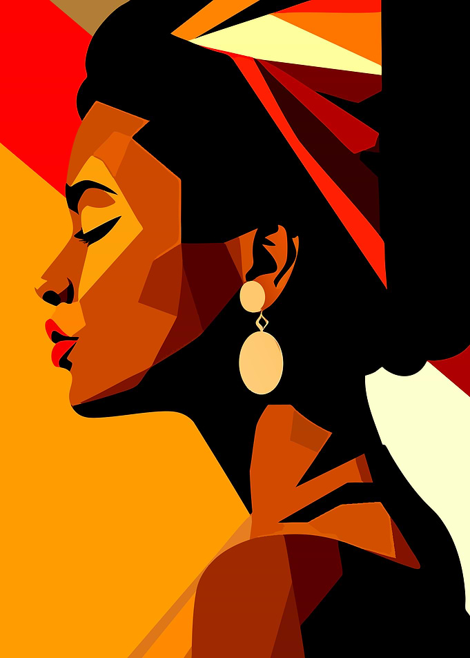 Abstract Portrait of a Woman