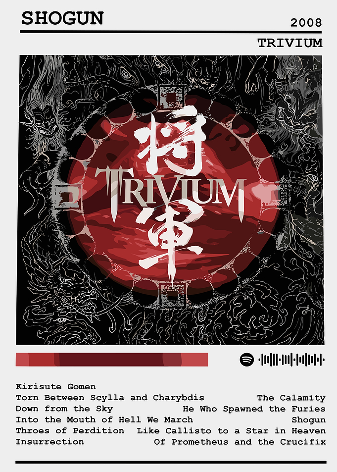 Trivium Shogun Album Cover Art