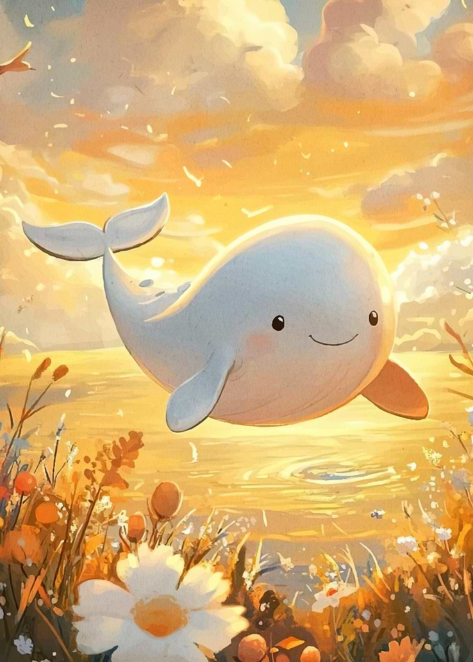 Cute Whale Field