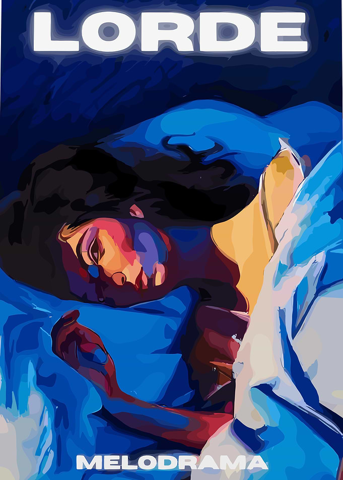 Lorde Melodrama Album Cover Art