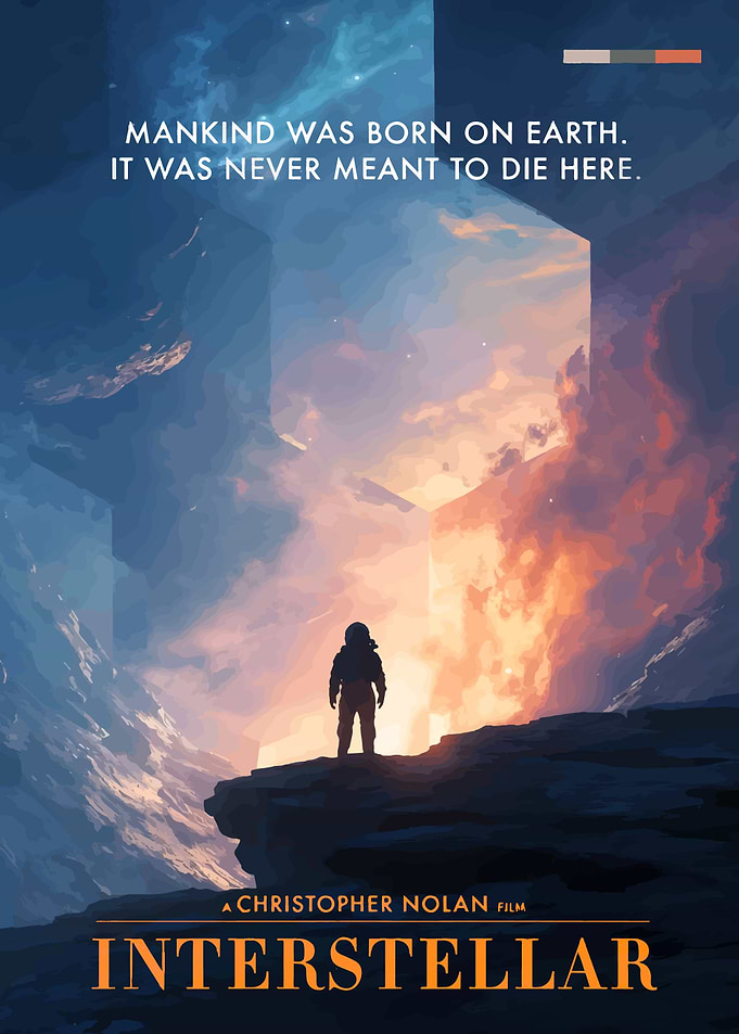 Interstellar Movie Poster Art