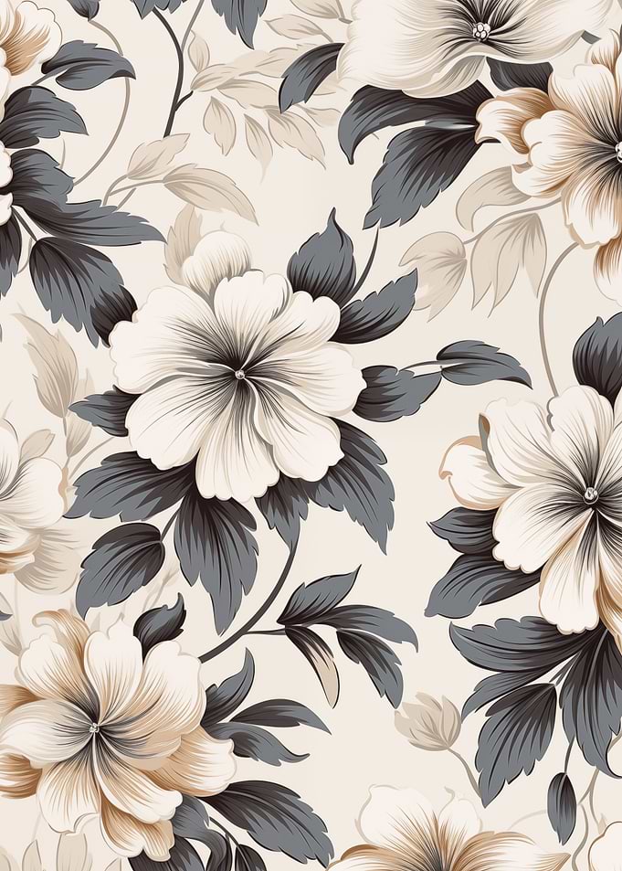 Floral Pattern Flowers Art
