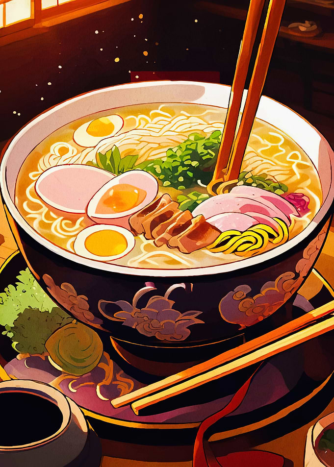 Delicious Ramen Bowl