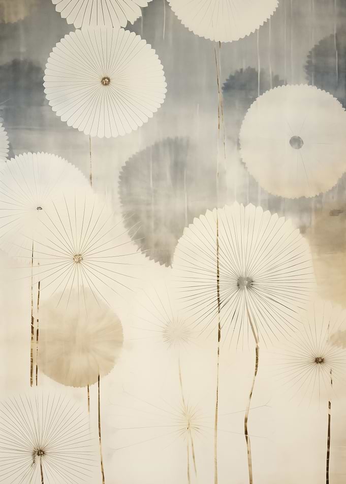 Floral Vintage Dandelion