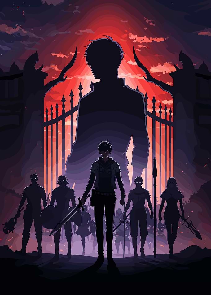 Anime Warriors at the Gate