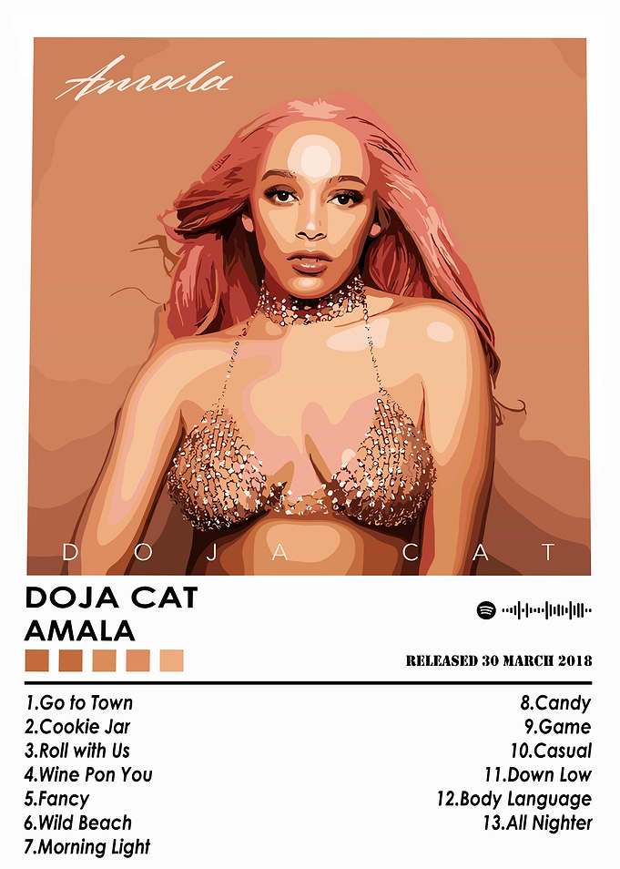 Doja Cat - Amala Album Cover