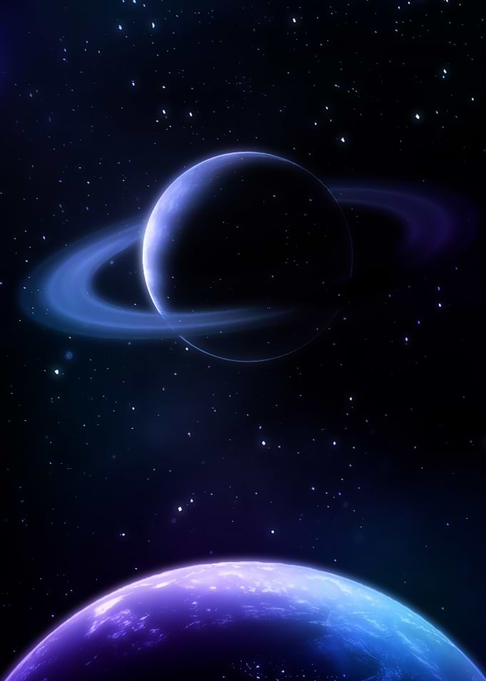 Planets and Rings in Deep Space
