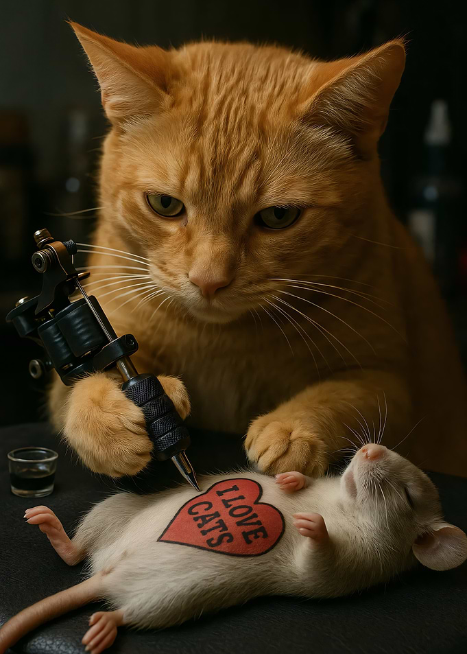 Cat Tattoo Artist