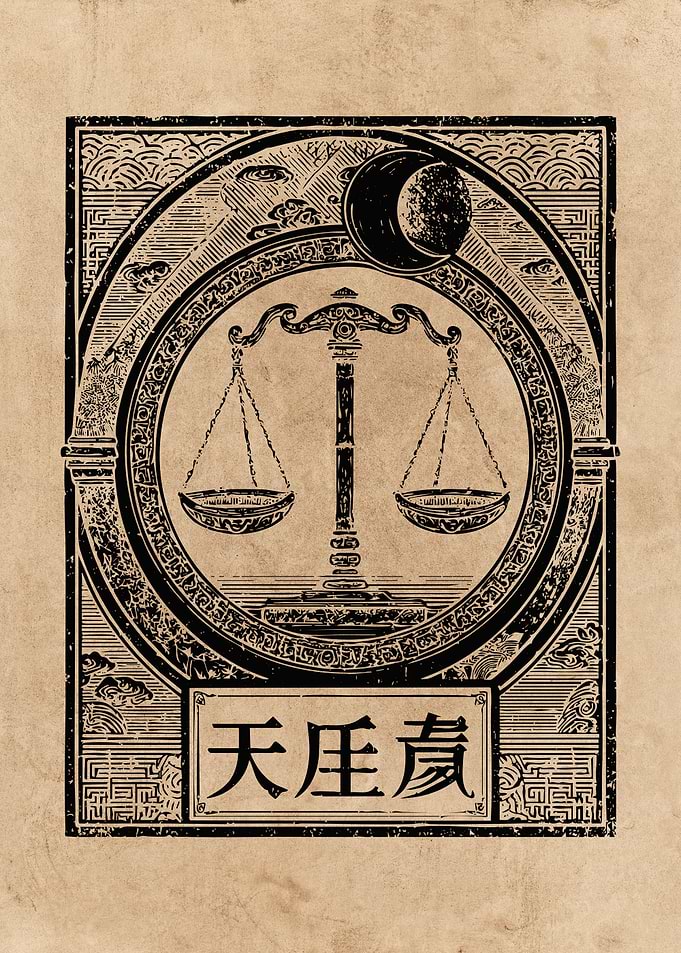 Libra Zodiac Sign Art