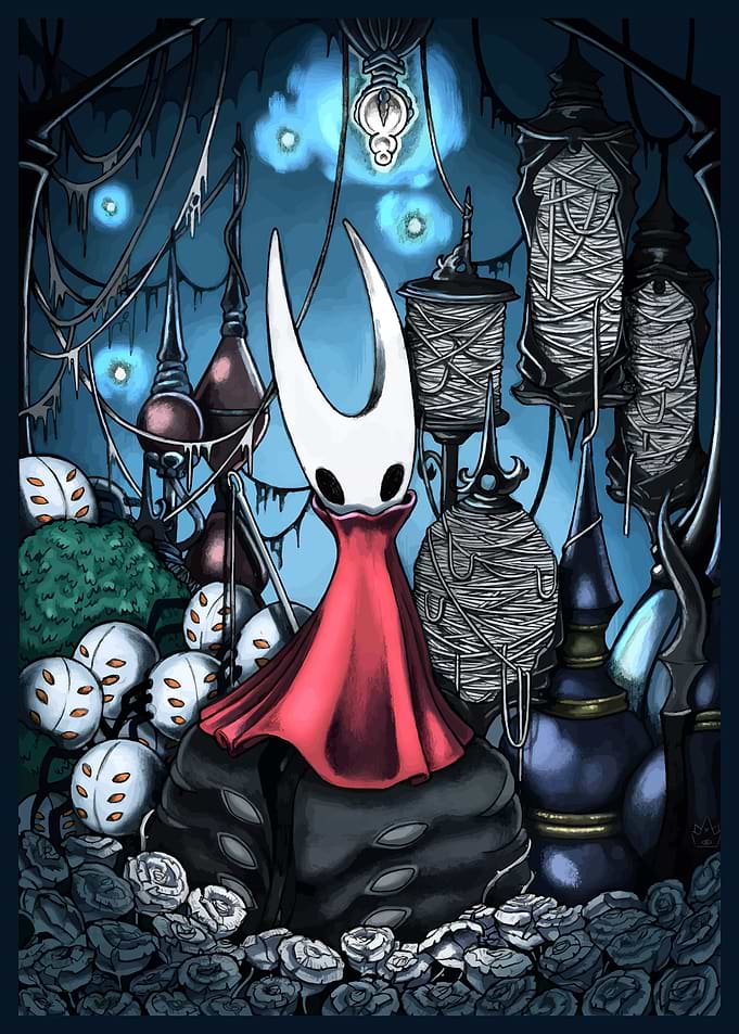 Hollow Knight Hornet Digital Art