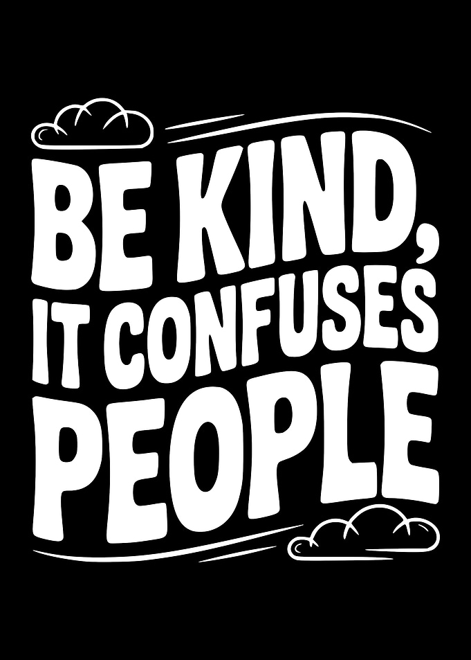 Be Kind, It Confuses People