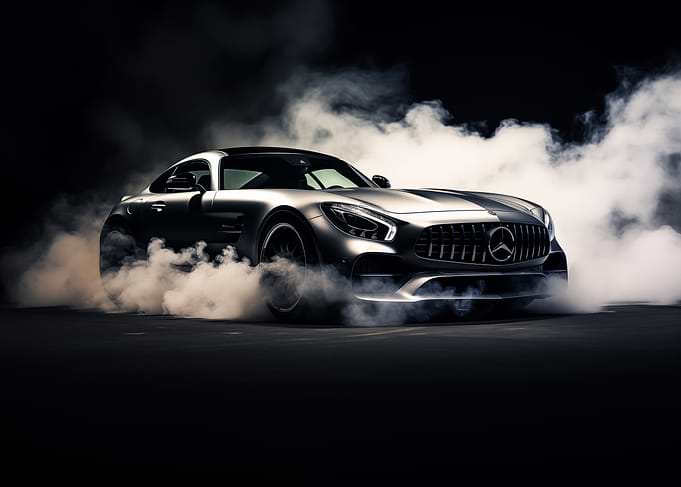 Mercedes-AMG GT in Smoke