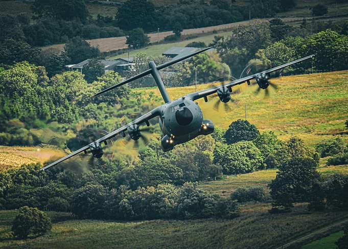 Airbus A400M Atlas in Flight
