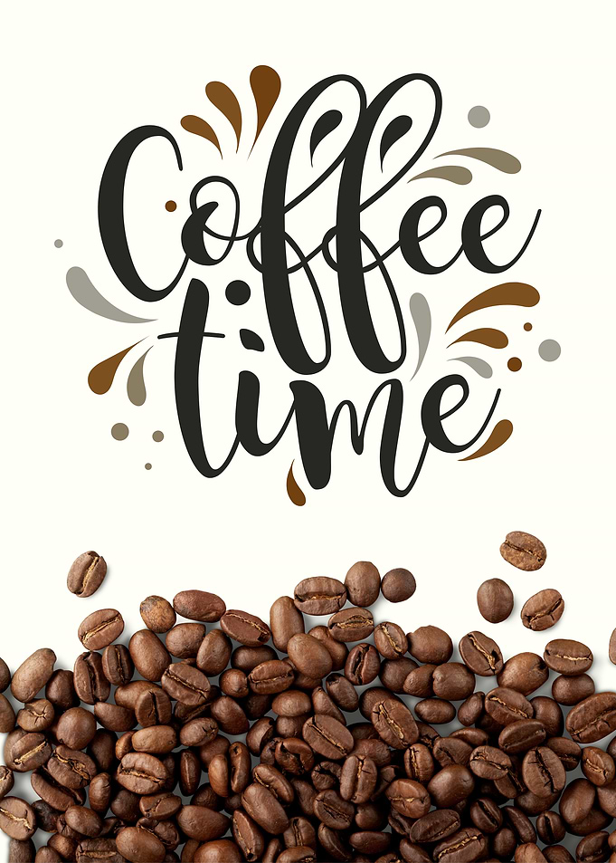 Coffee Time with Coffee Beans