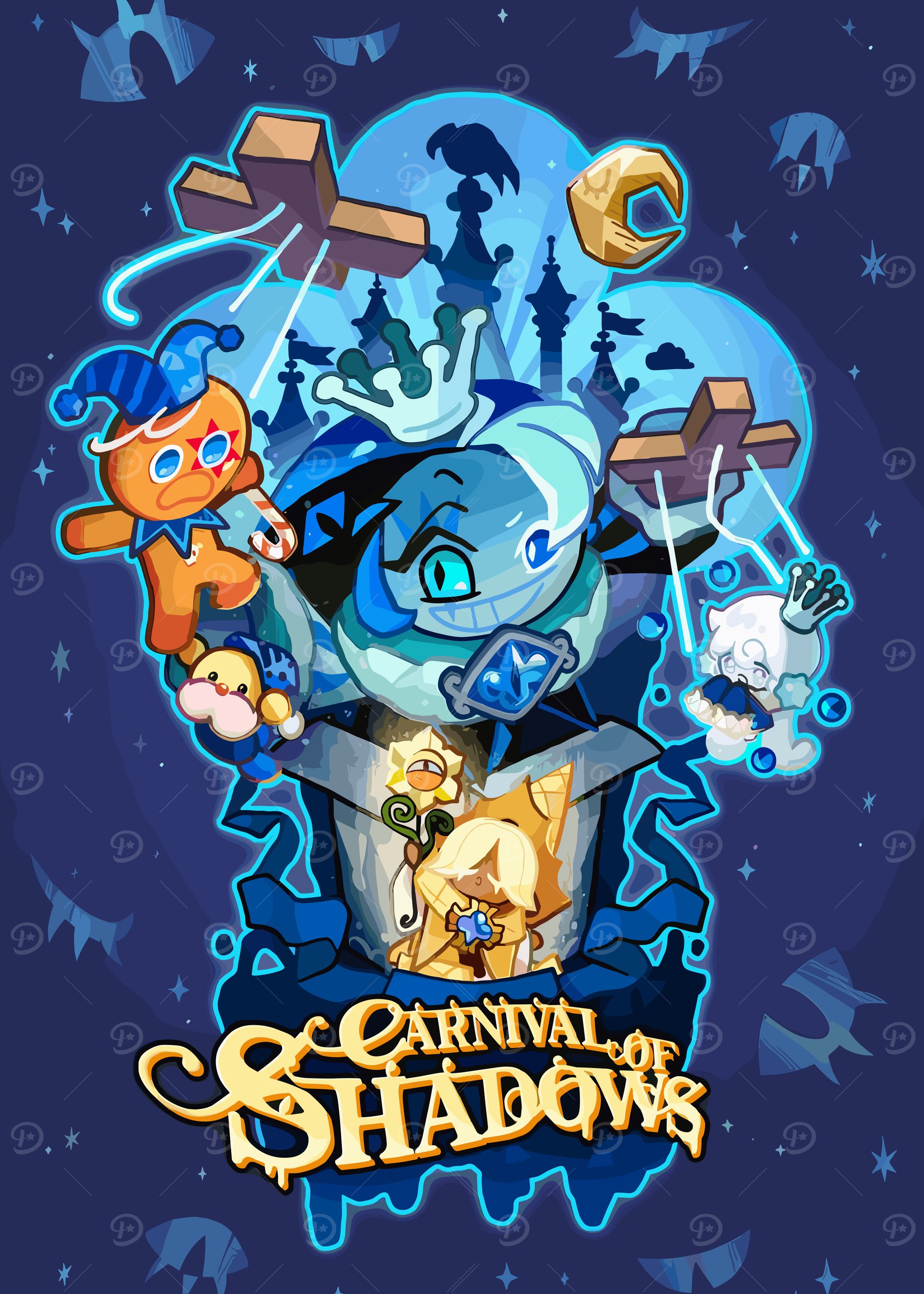 Cookie Run: Carnival of Shadows Illustration