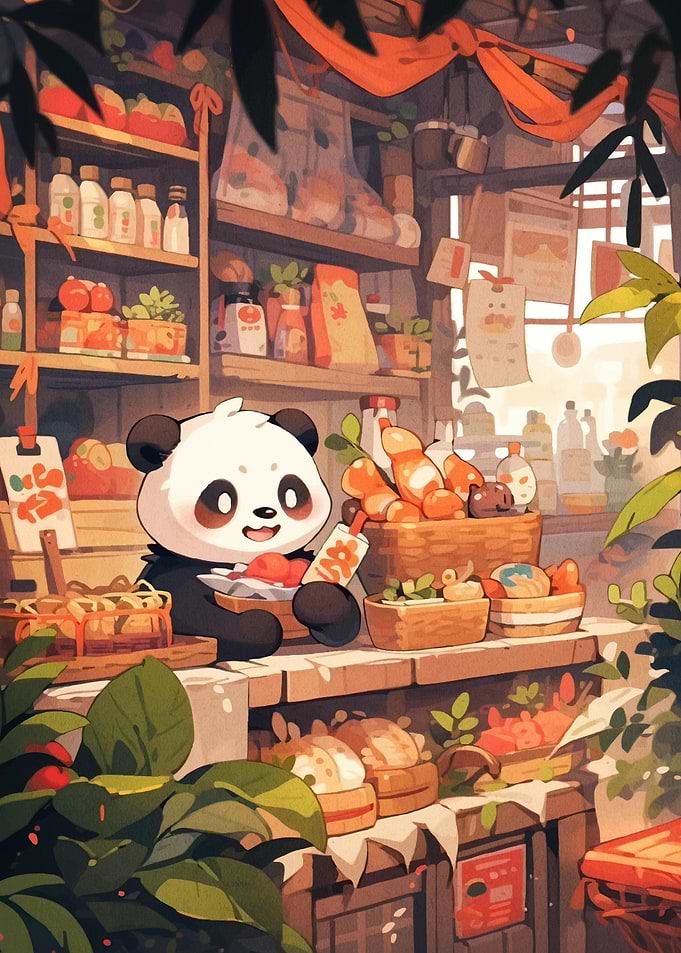 Panda food market