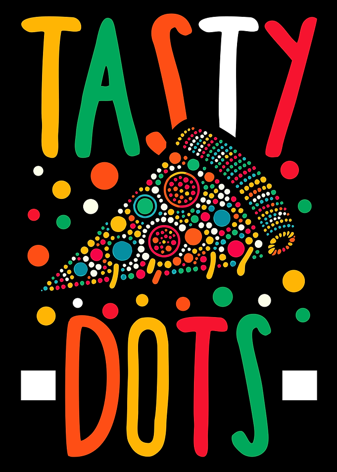 Tasty Dots Pizza Slice