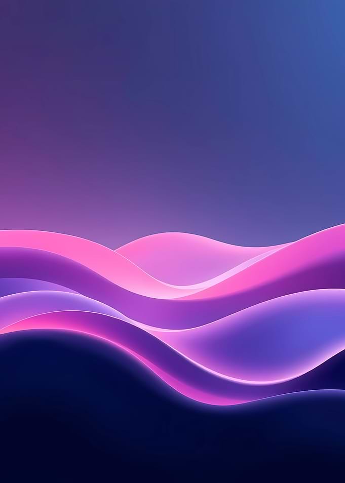 Abstract Pink and Purple Waves